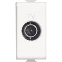 Bticino am5202p14 matix presa tv passante, 14 db, bianco, 1 m