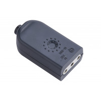 PRESA VOLANTE OPACA 10A  230v NERA 