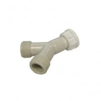 Presa raccordo a Y carico acqua lavatrice o lavastoviglie  3/4"