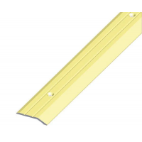 ALFER PROFILO CHIUSURA  41X15 MM ALLUMINIO OTTONATO  2MT