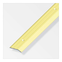 Profilo di Chiusura 30x5mm in Alluminio Ottone, 1 Metro