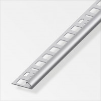 Profilo a quadrante  chiusura Acciaio inox V2A  8X21 mm 1 mt alfer