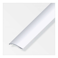 Alfer Profilo di compensazione livello, autoadesivo 38,5x7,5 mm  alluminio argentato 2m