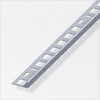 Profilo di Rifinitura 8x21mm in Alluminio Naturale, 2,5 Metri
