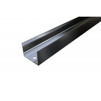 Profilo in acciaio guida a 'u' - 27x30x0. 6 - 3 metri. - knauf.