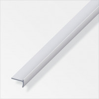 Profilo per maniglie 18x12x2 alluminio argento 1 m