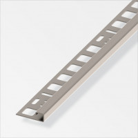Alfer Profilo quadrato  acciaio inox 10 mm 1 mt 