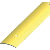 Profilo di Transizione ad Arco/Perforato 40mm, Oro, 100 cm