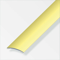 Profilo di Raccordo ad Arco Autoadesivo 40mm in Ottone Anodizzato