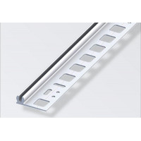 Alfer Profilo di Supporto in Plastica Resistente Antiurto 6,0-8,0mm, 2 Metri