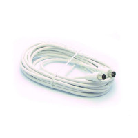 Cavo tv coassiale 9,52mm mas/mas 5 m - bianco