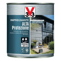 V33 Impregnante alta protezione i contemporanei grigio argento flacone da 750 ml 