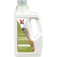 V33 Pulitore Lucidante Parquet Trasparente flacone da  5 Lt.