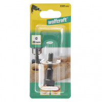 WOLFCRAFT PUNTA CILINDRICA IN ACCIAIO D. 20  53MM