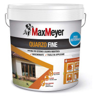 pittura per esterni quarzo fine bianco flacone da  lt 14 -max meyer