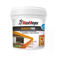 Maxmeyer pittura quarzo fine bianco flacone da 4 lt 