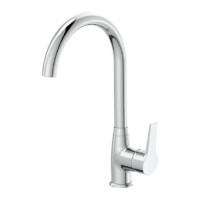 Miscelatore Lavello Cucina Cromo Lucido
