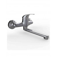 Miscelatore lavello attacco a parete fast cromo d.35  idrobric