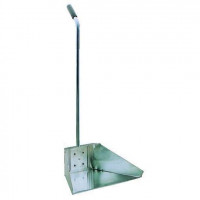 raccoglimmondizie blinky zincato  cm.73h  35x25cm 