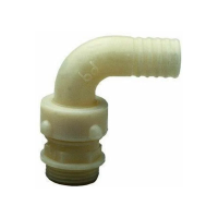 Raccordi Nylon per Motopompe 3 Pezzi Curvo 1-1/2"x40