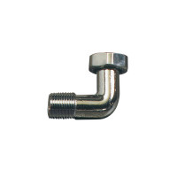 Raccordo curvi mf con calotta girevole 1/2" MF