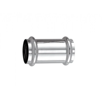 Raccordo di congiunzione universale in ottone cromato D.40/40 mm Idro-bric 