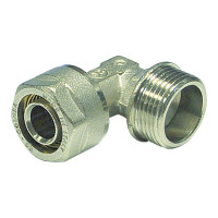 idro-bric raccordo a gomito maschio 1/2"x20 mm 