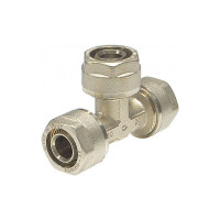 Raccordo a tee diam.16x16x16 mm  per multistrato