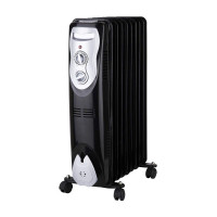 ZRA1519 Stufa Radiatore ad Olio 9 Elementi Potenza 800-2000 Watt