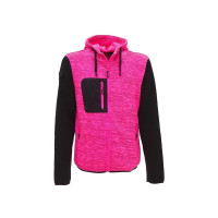 U-power Felpa da lavoro rainbow black/fucsia tg. l