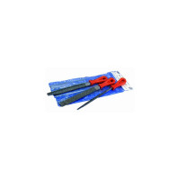 set raspe per legno manico in plastica 8 poll. pz. 3