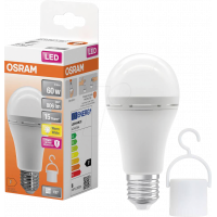 Osram E27 LED 8 Watt Bianco caldo  ricaricabile A60 