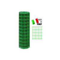 Rete italia Metallica Lineare Con Rivestimento Plastificato In Pvc 120cm 10mt