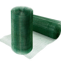 Rete Metallica Lineare Con Rivestimento Plastificato In Pvc 80cm 10 mt