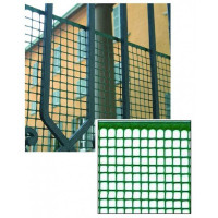 Rete Plastica Quadra marrone H.Cm. 100 rotolo 50 mt.