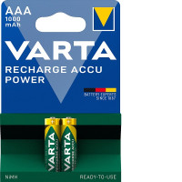 AAA ministilo recharge accu power 1.000 mah confezione da 2 pz 