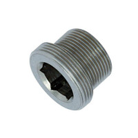 Riduzioni ottone cromato con filetto incassato m 18/1" x m22/1" 