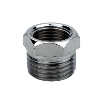idro-bric riduzione esagonale ottone cromato mf 3/8"x1/2"
