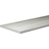 Kitmel mensola melaminico rovere ghiaccio mm. 18x1500x400