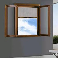 Zanzariera a rullo per porta/finestra cm 100 x 250 marrone 
