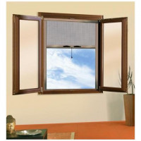 Roll zanzariera a rullo con frizione verticale colore bronzo 140x170 cm 