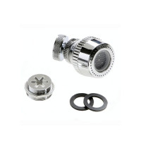 Rompigetto universale con doccetta e snodo in ottone f 22/m 24 mm