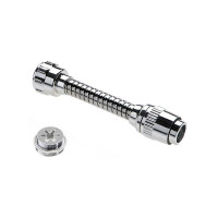 Rompigetto rubinetto lavello cucina con manicotto, idrobric 14 cm