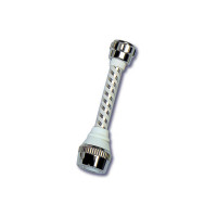Rompigetto aeratore aeroflux pk idrobric con prolunga flessibile e doccetta