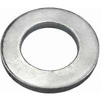 Rondella piana diametro 8 mm,  din 125-a zincato 