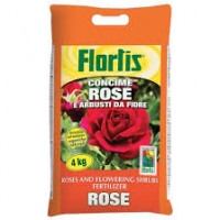 Concime Per Rose-Arbusti Da Fiore  sacco 4Kg Flortis