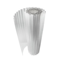 rotolo ondulato poliestere 2x5 m colore neutro 