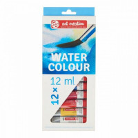 RT ArtCR Acquerello Set 12 x 12ml - Set Completo di Colori Acquerello