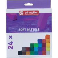RT ArtCR Soft Pastel Set 24 - Set Completo di Pastelli Morbidi di Alta Qualità