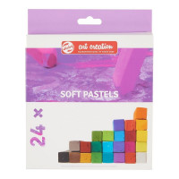 RT ArtCR Soft Pastel Set 24 - Set Completo di Pastelli Morbidi di Alta Qualità